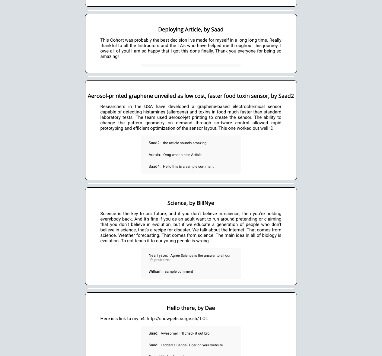 ReadIt (Social Media Clone)